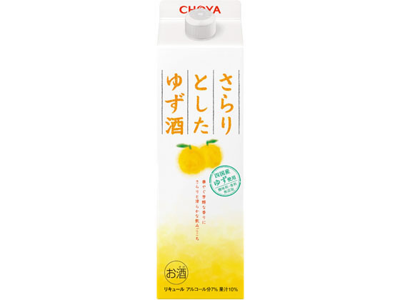 チョーヤ CHOYA さらりとしたゆず酒 1000ml
