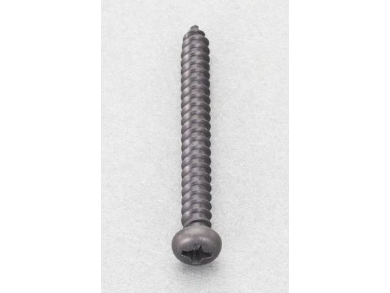 エスコ ナベ頭タッピングビス ステンレス 黒色 32本 4×8mm