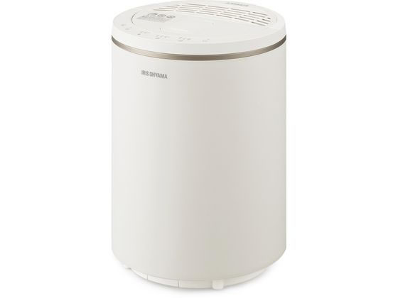 IRIS OHYAMA 2025年製スチーム式加湿器 AHMーMHU40A アイリスオーヤマ 丸洗いスチーム加湿器400mL ホワイト AHM-MHU40A-Wが