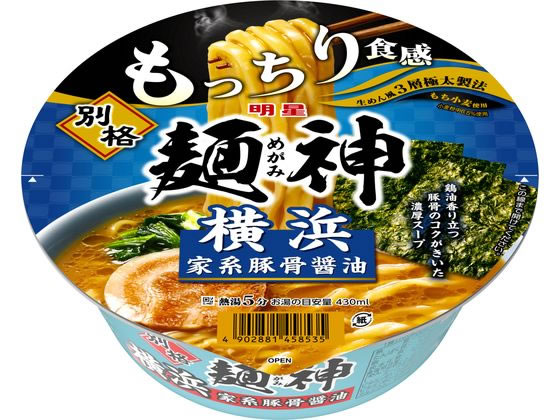 明星食品 別格麺神 横浜家系豚骨醤油 118g 明星食品 別格麺神 横浜家系豚骨醤油 118g