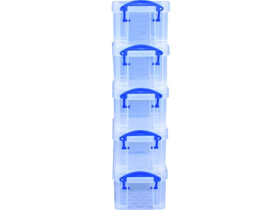 RUP 収納ケース 0.14L スモーク 5個セット 0.14TSMK-PK5