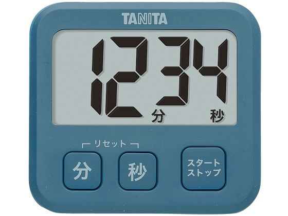 タニタ 薄型タイマー TD-408 ブルー 8144700 タニタ 薄型タイマー TD-408 ブルー 8144700