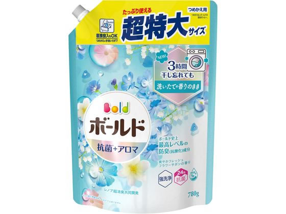 P & G ボールドジェル フラワーサボンの香り 詰替 超特大 780g