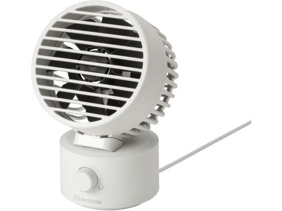 リズム 首振り2重反転ミニファン SilkyWindMiniライトグレー リズム 首振り2重反転ミニファン SilkyWindMiniライトグレー