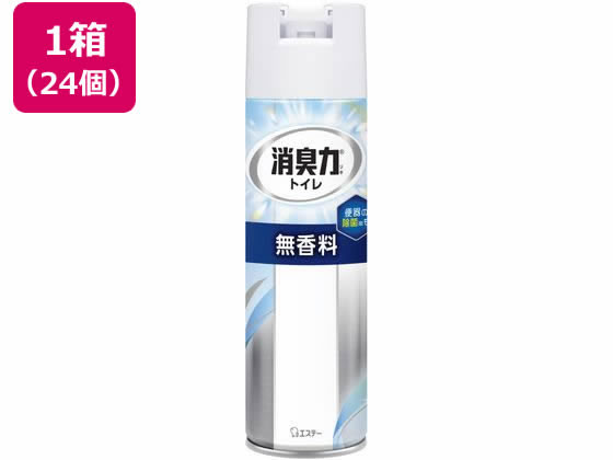 エステー トイレの消臭力スプレー 無香料 365mL 24個