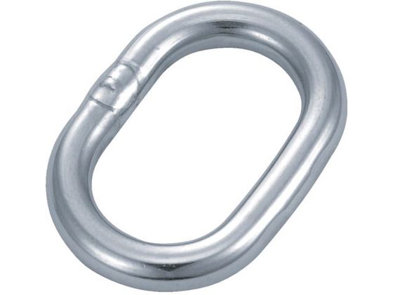TRUSCO 楕円リンク ステンレス製 5mm 2個入 TOL-5