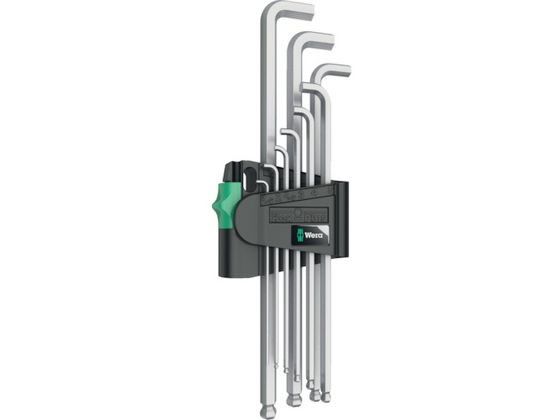 Wera 950PKLS/9SMSB ヘックスキーセット(ブリスター) 073594 Wera 950PKLS/9SMSB ヘックスキーセット(ブリスター) 073594
