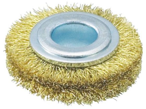 TRUSCO ホイルブラシ 32×10mm穴 真鍮線 線径0.15 TB-6304 TRUSCO ホイルブラシ 32×10mm穴 真鍮線 線径0.15 TB-6304
