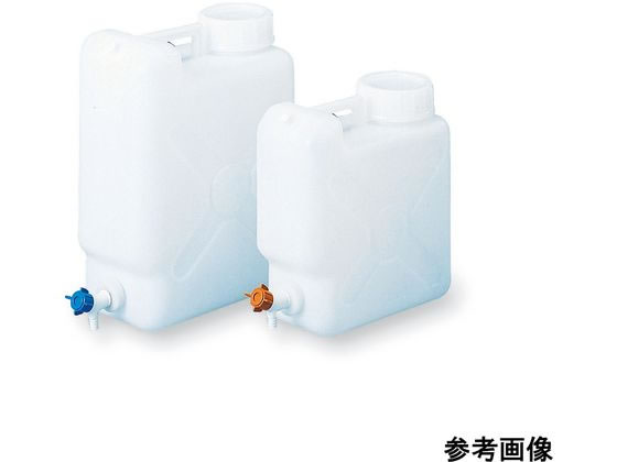 アズワン ヘンペイ広口活栓付瓶 10L 耐薬コック 4-5335-03