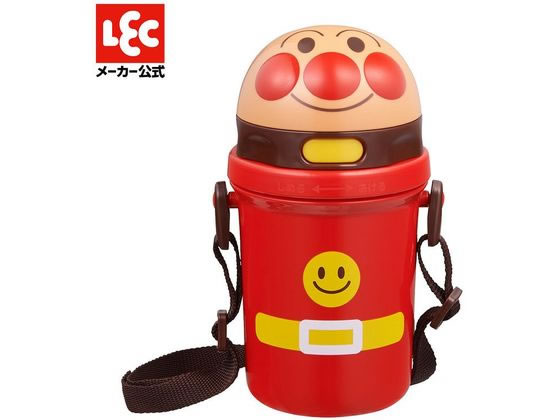 レック アンパンマン ストロー付き 水筒 400mL KK-317 レック アンパンマン ストロー付き 水筒 400mL KK-317