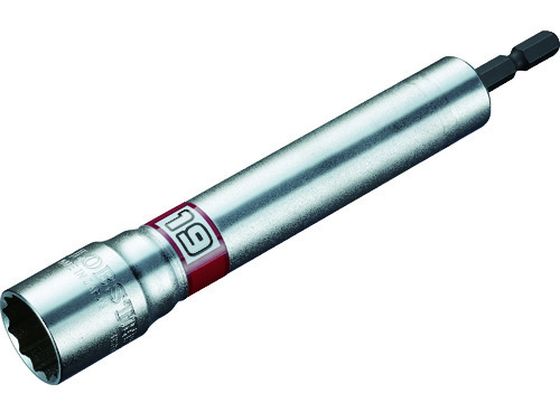 エビ 電ドルソケット ストロック ロングソケット 12角 対辺19mm DS19L エビ 電ドルソケット ストロック ロングソケット 12角 対辺19mm DS19L