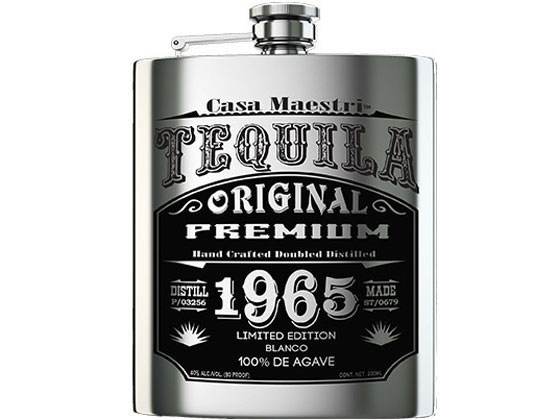 スリーアローズ カサ・マエストリ テキーラ フラスクボトル 40度 200ml