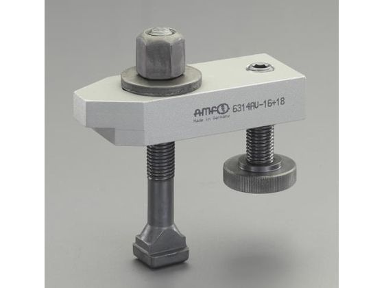エスコ サポートスクリュー付ステップクランプ M20 160mm EA637BF-20