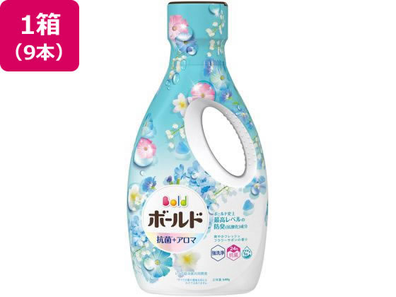P & G ボールドジェル フラワーサボンの香り 本体 640g 9本 P & G ボールドジェル フラワーサボンの香り 本体 640g 9本