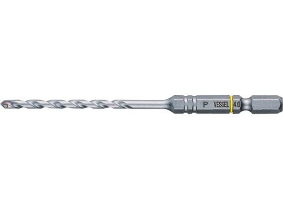 ベッセル 磁器タイル用ドリル APD ドリル径:4.0mm 有効長:50mm APD-4.0 ベッセル 磁器タイル用ドリル APD ドリル径:4.0mm 有効長:50mm APD-4.0