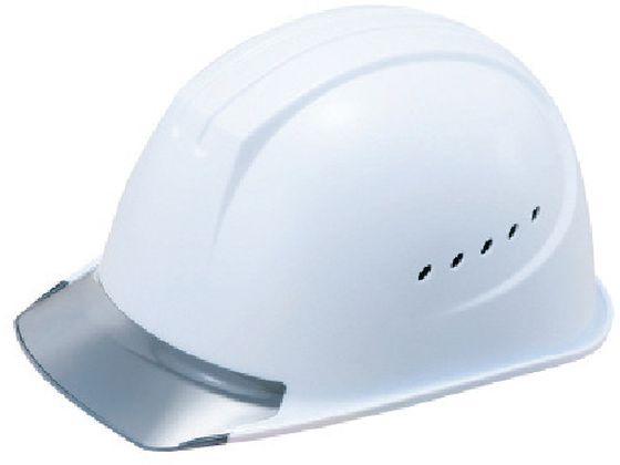 エアライト搭載ヘルメット通気孔付 帽体色 白 1610-JZV-V2-W3-J