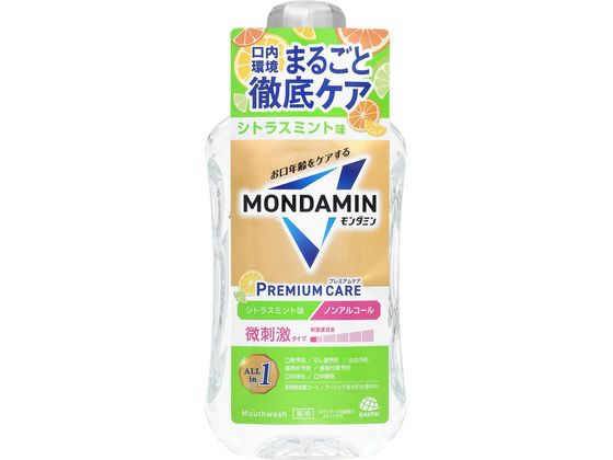 アース製薬 モンダミン プレミアムケア シトラスミント 1000mL アース製薬 モンダミン プレミアムケア シトラスミント 1000mL