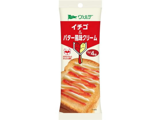 アヲハタ ヴェルデ パキッテ イチゴ&バター風味クリーム 4個入 アヲハタ ヴェルデ パキッテ イチゴ&バター風味クリーム 4個入