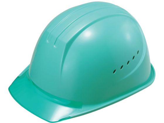 エアライト搭載ヘルメット通気孔付 帽体色 緑 1610-JZV-V3-G2-J
