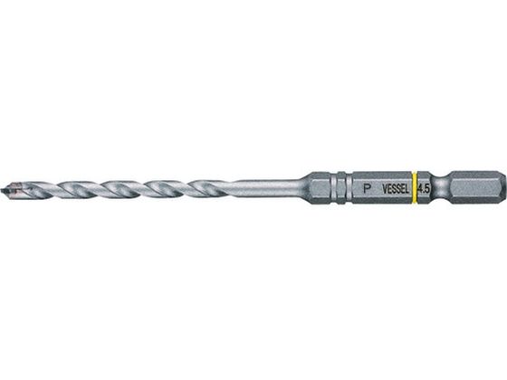 ベッセル 磁器タイル用ドリル APD ドリル径:4.5mm 有効長:50mm APD-4.5 ベッセル 磁器タイル用ドリル APD ドリル径:4.5mm 有効長:50mm APD-4.5