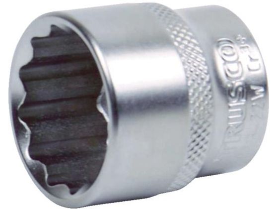 TRUSCO ソケット(12角) 差込角9.5 対辺24mm TS3-24W TRUSCO ソケット(12角) 差込角9.5 対辺24mm TS3-24W