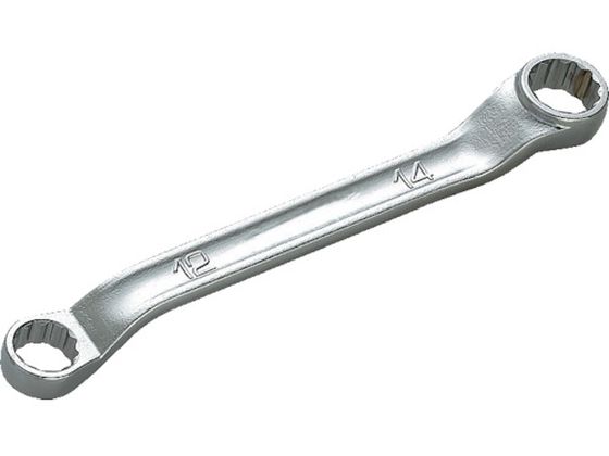 KTC 45°×6°ショートめがねレンチ5.5×7mm M5S-05507 KTC 45°×6°ショートめがねレンチ5.5×7mm M5S-05507