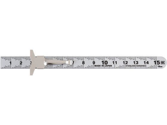 新潟精機 クリップスケール 快段目盛 15cm SVC-15KD