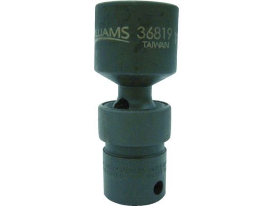 WILLIAMS 3/8ドライブ ユニバーサルソケット 6角 12mm インパク JHW36812 WILLIAMS 3/8ドライブ ユニバーサルソケット 6角 12mm インパク JHW36812