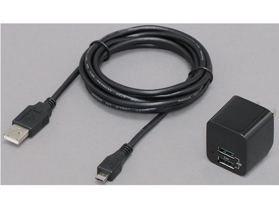 アイリスオーヤマ microUSBケーブル 1.5m MC20A20MB アイリスオーヤマ microUSBケーブル 1.5m MC20A20MB