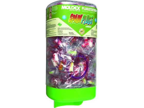 MOLDEX 耳栓 コード付きスパークプラグ プラグステーション 150組入 MOLDEX 耳栓 コード付きスパークプラグ プラグステーション 150組入