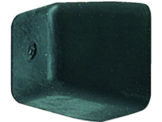 TRUSCO スクエア戸当たり 20×25 黒 DS2025-BK