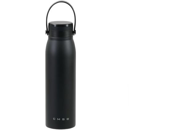 パール金属 炭酸も使えるマグボトル 800ml ブラック HC-49