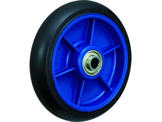 イノアック 低始動抵抗キャスター 車輪のみ Φ150 黒 シャフトΦ20 LR-150W-BK-20