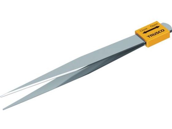 TRUSCO ステンレス製ピンセット 開閉キャップ付 AA150 TSPC-27 TRUSCO ステンレス製ピンセット 開閉キャップ付 AA150 TSPC-27