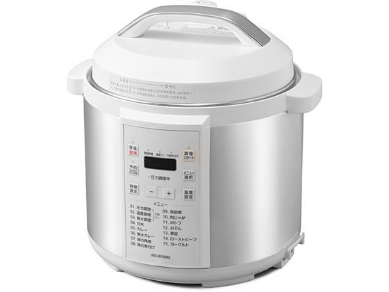 電気圧力鍋 6.0L PC-EMA6-W ホワイト