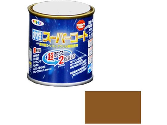 アサヒペン 水性スーパーコート 1／12L ソフトオーカー