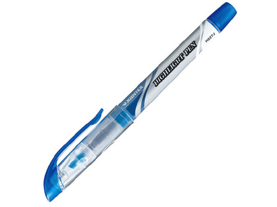 ジョインテックス 蛍光マーカー直液式 青 10本 H026J-BL-10