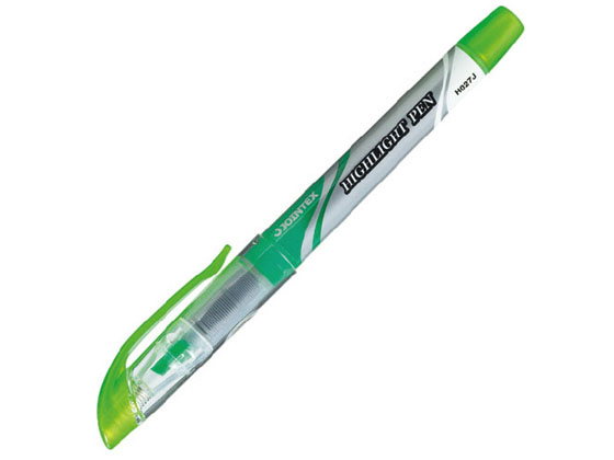 ジョインテックス 蛍光マーカー直液式 緑 10本 H026J-GN-10