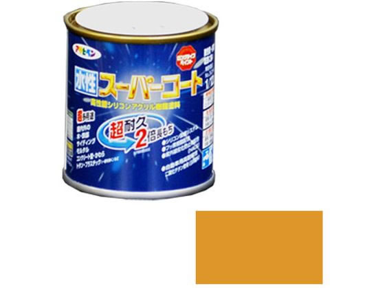 アサヒペン 水性スーパーコート 1／12L シトラスイエロー