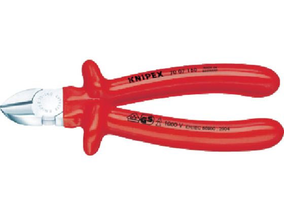 KNIPEX ≏1000V΃jbp[ 180mm 7007-180