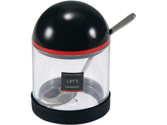 岩崎工業 レッツ シュガーポット(スプーン付)K-197LB 1767410 岩崎工業 レッツ シュガーポット(スプーン付)K-197LB 1767410