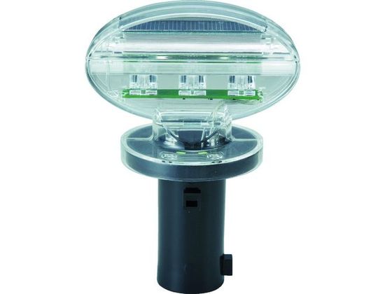 TRUSCO ソーラーLED工事灯 イエロー TRC-100Y