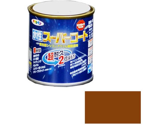 アサヒペン 水性スーパーコート 1／12L カーキー