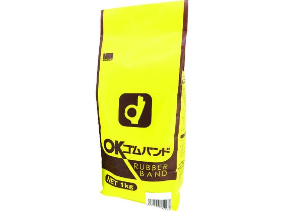 オカモト ゴムバンド 1KG袋入 NO.410 OK410 オカモト ゴムバンド 1KG袋入 NO.410 OK410