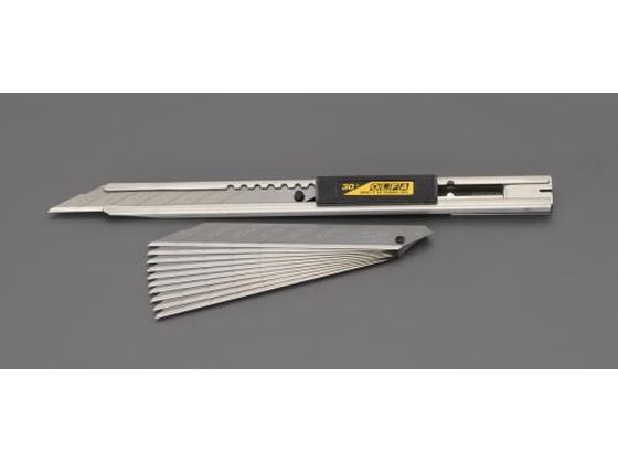 エスコ カッターナイフ 替刃10枚付セット 132mm EA589CE-12 エスコ カッターナイフ 替刃10枚付セット 132mm EA589CE-12