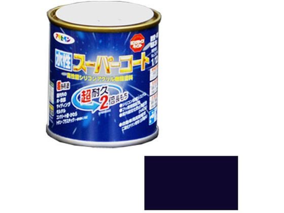 アサヒペン 水性スーパーコート 1／12L Aブルー