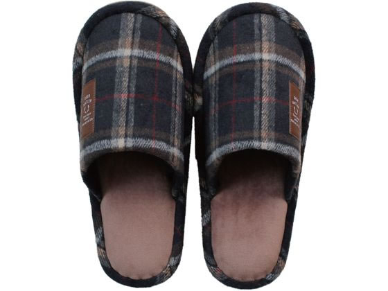 ストロング 秋冬スリッパ DEER ANTLER L ネイビー 62-4-834-02 ストロング 秋冬スリッパ DEER ANTLER L ネイビー 62-4-834-02