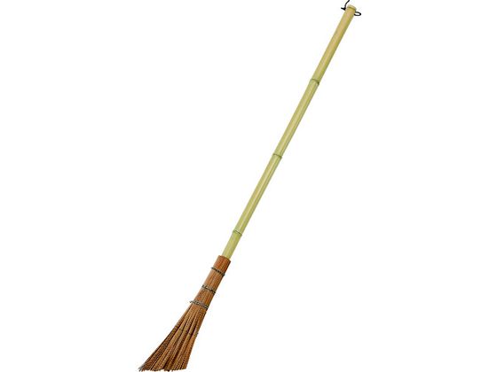 TRUSCO 竹ひご箒 全長1440mm 柄104mm BAL-L
