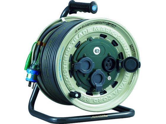 ハタヤ 屋外用 サンタイガーレインボーリール 単相100Vアース付 50m GX-501K ハタヤ 屋外用 サンタイガーレインボーリール 単相100Vアース付 50m GX-501K