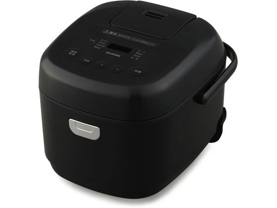 【美品】アイリスオーヤマ 炊飯器 マイコン式 5.5合 ブラック IRIS OHYAMA（アイリスオーヤマ） 炊飯器 5合炊き 5.5合 マイコン